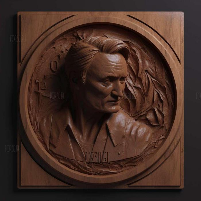 conan brien 4 stl model for CNC